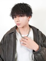 ラフィスヘアーブリス 川越店(La fith hair bliss)&nbsp;【La fith】メンズカット×シャドウパーマ×マッシュ