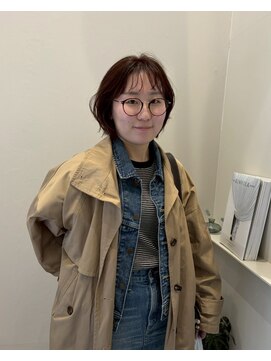 グラッド(glad) 耳かけマッシュショートボブ