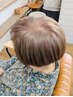【ブリーチをしたくない方】カット＋白髪ぼかしカラー ￥12000