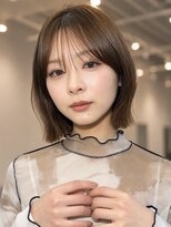 サンド クリア 横浜本店(sand clear)&nbsp;巻ける縮毛矯正で大人女性に人気くびれボブ