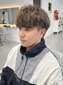 ソヨン 静岡店(SOYON) 《SOYON 小木曽》シャドウパーマ×アッシュブラウン