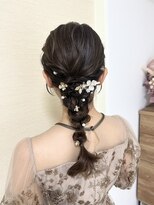 トエン(toen)&nbsp;結婚式参列編み下ろしヘアセット