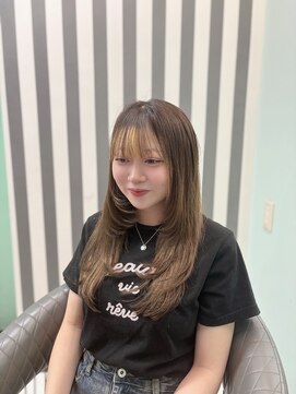 ルフレ 新宿本店1st(Reflet) プルエクステプラチナレイヤーカット