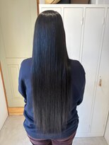 スリー(THREE) 【髪質改善】艶とまとまりが叶う上質ストレートロングヘア
