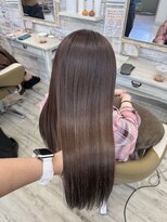 フゥカ 売市店(fuka)&nbsp;【明るさ+透明感】ラベンダーブラウン 八戸