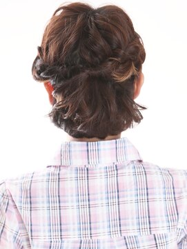 美容室ソラ 小岩店(sora) 無邪気な甘さを与えるマッシュボブ★ハート編みこみ【小岩】