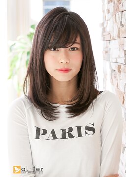 アルターリアン(aL ter LieN) 【aL-ter LieN TAKU】小顔カット☆内巻きレイヤー 千葉