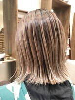 ラウブロッサム 大宮西口店(Lau Blossom)&nbsp;【Lau Blossom 入江】バレイヤージュ　ミルクティーベージュ