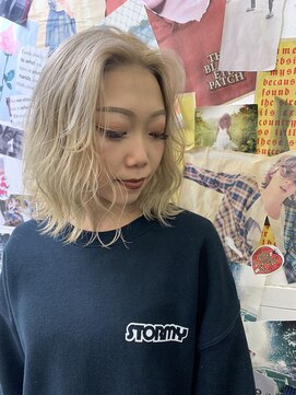 トロニー(TLONY) 渋谷 TLONY ブロンド　stylist/miaki