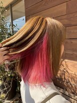 キュアスペース(CURE SPACE)&nbsp;インナーカラー 【 ピンク 】