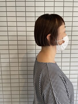 ヘアアンドスペース ベロン(hair&space velon) ミニボブ