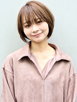 ヘアメイク フレンシア(hair make flencia) 丸みのある柔らかショート