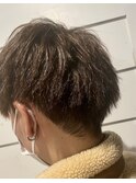 ツイスト×ベージュ