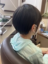 コアフィールフィス(COIFFURE fils) 《見附 今町》キッズ 女の子 耳かけ☆ショートボブ
