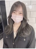 《sheer/大黒》#韓国ヘア#グレージュカラー