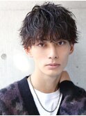 ツイストスパイラル マッシュ 波巻きスパイラルパーマ