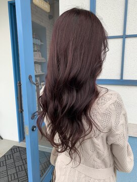 ヘアーメイク コラソン(hair make corazon) 似合わせカットメルティカラー着物フェミニンロング