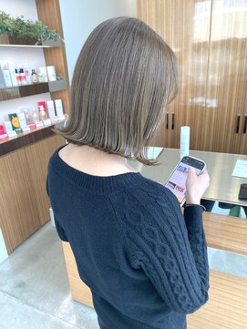 カッツ 駅家店(CUT S) ミルクティーベージュカラー○