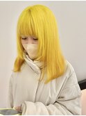 【ブロンドに落ちる！？】yellow colour(´ー｀)