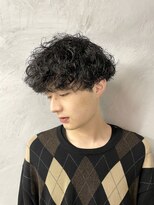 メンズサロンロス(LOSS)&nbsp;波巻きパーマ/大きめカール
