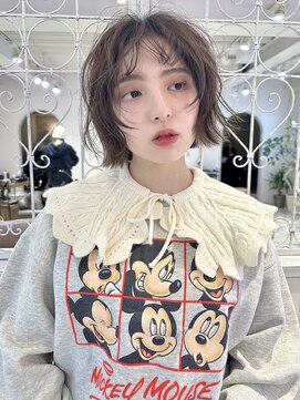 リコバイアフロート(riko by afloat) ボブ/外ハネボブ/無造作ボブ/パーマ風/切りっぱなしボブ