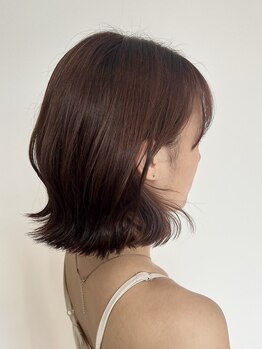 ヘアーウィンクルム(HAIR VINCULUM)の写真/くせ毛もまとまる"髪質改善カラー"でお悩みを解消！ファッションカラーや自然な仕上がりの白髪ぼかしまで◎