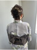 【髪質改善】浴衣着付けヘアセット@mutsumi