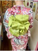 浴衣着付け&帯アレンジ『浴衣着付け＋ヘアセット』