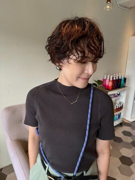 リベラル(liberal) 垢抜けマッシュショートウェーブ【30代/40代/50代】