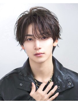 オーシャントーキョー 渋谷神南(OCEAN TOKYO) ニュアンスパーマセンターパート