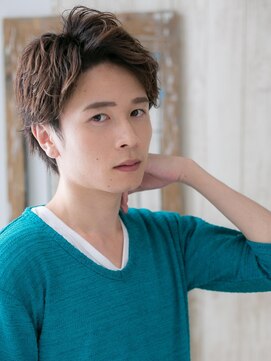 グルーミングサロン バーバー キャッスル 北浦和西口(Grooming salon Barber Castle) アースカラー学生カジュアルマッシュパーマY北浦和