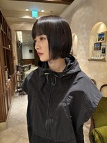 ビュートリアム265(BEAUTRIUM 265)&nbsp;#ミニボブ・暗髪・ストレートボブ・切りっぱなしボブ・銀座