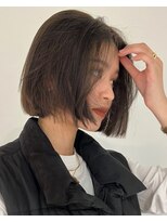 ジーナ 渋谷神南(Zina)&nbsp;コンパクトbob × 暗めGreige