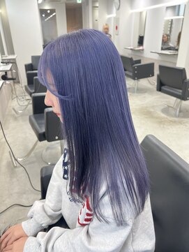 エイム(AiM) ブルーラベンダー/ブルー/中明度カラー/ブリーチカラー/艶カラー