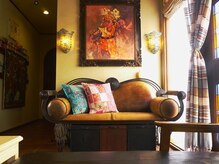 きらめくの雰囲気(インテリアもこだわっています。SNSもチェック!@hairkirameku)