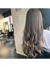 《透明感ロング》Wカラー + エクステ + ハホニコTr【詳細要確認】￥23300～