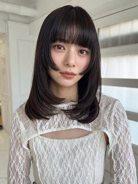 ノラジャーニー(NORA Journey) 【阿形】顔まわり姫カットシャギーレイヤーカットハッシュカット