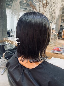 サード(Third) 毛先ワンカールボブ