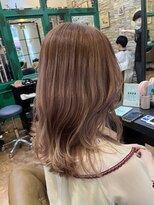 ヘアーラウンジ アンフィ 井土ヶ谷(Hair Lounge Anphi)&nbsp;ピンクベージュ