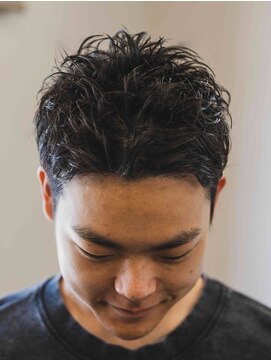 バーバーアカイ(BARBER AKAI) 弱ツイストピンパーマ