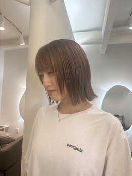 コルマーノ(COL MANO) 【miu担当】ぱつっとボブ