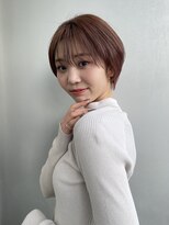 エアー 青山(AIR) 丸みショートシースルーバングくびれショートボブミニボブ