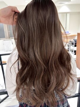 ルアナ バイ ジルブラン(LUANA by JIL BLAN) ハイライトバレイヤージュダブルカラーケアブリーチ30代40代