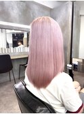 薄ピンクカラー