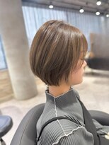 リーオオサカ(Lee Osaka)&nbsp;【Lee大阪店】レイヤーボブ×オリーブカラー/新出