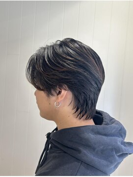 ビューバイネオリーブ 用賀店(Beau'r by neolive) フェザーパーマ刈り上げセンターパート波巻きツイストスパイラル