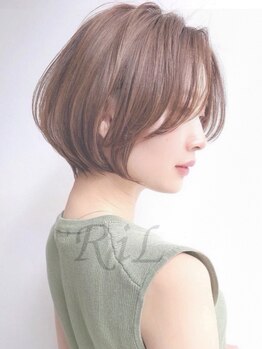 リル(RiL)の写真/骨格を見極めたカットが決め手★忙しい朝もセットがサッと決まる、あなただけの理想のショートヘアが叶う◎