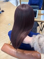 ユニ バイ マグ 長野店(Uni.by Mag)&nbsp;"ピンクカラー" 透明感ブリーチなしピンク