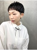ツーブロックショート