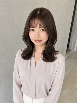 サムシング(Something.) layer bob beige